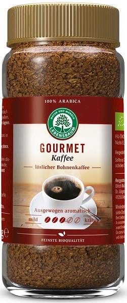 Lebensbaum Kawa rozpuszczalna liofilizowana arabica gourmet 100% BIO