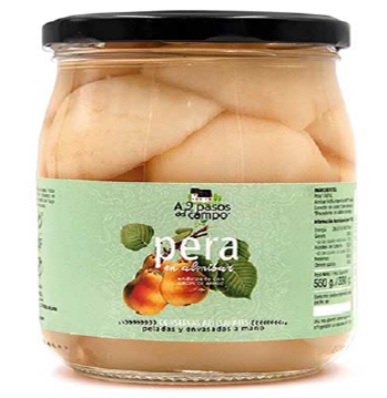 A2 Pasos Del Campo BIO gluten-free pears in rice syrup