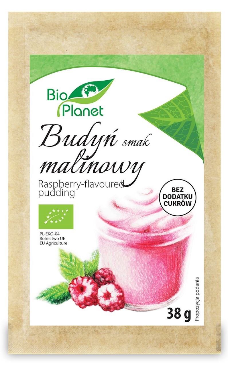 Bio Planet BIO Pudding mit Himbeergeschmack