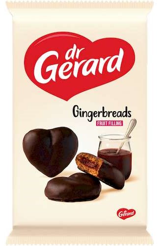 Пряники Dr. Gerard Gingerbreads с мультифруктовой начинкой