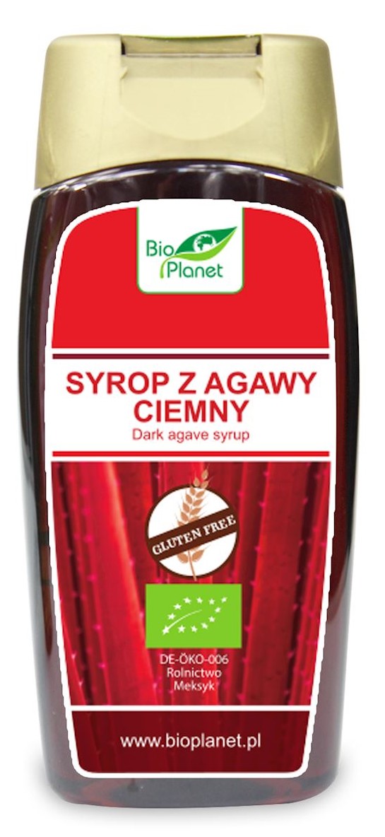 Bio Planet Syrop z agawy ciemny BIO