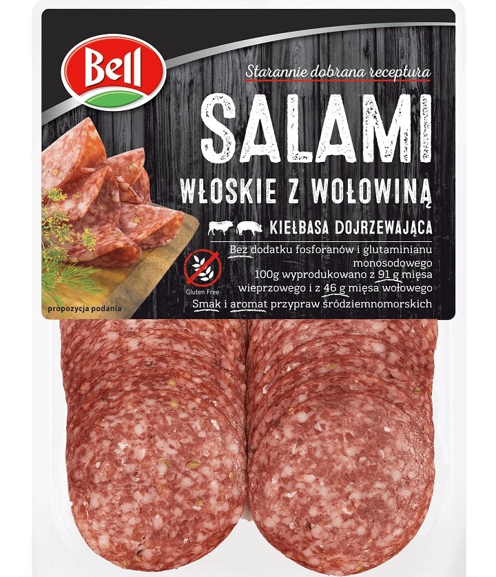 Italienische Glockensalami mit Rindfleisch