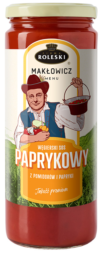 Roleski Makłowicz Hungarian paprika sauce