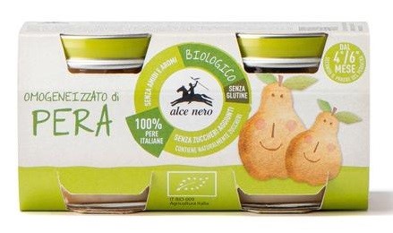 Alce Nero Ekologiczny przecier gruszkowy, bez dodatku cukrów, bezglutenowy BIO