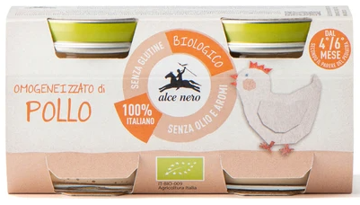 Crema de pollo sin gluten Alce Nero BIO