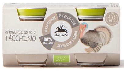 Crema de pavo sin gluten Alce Nero BIO