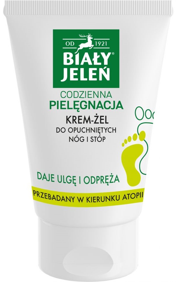 Biały Jeleń cream-gel for swollen legs and feet