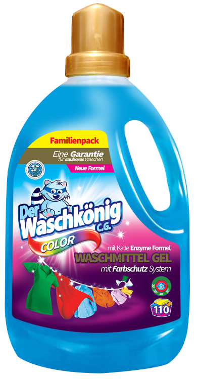 Der Waschkonig CG Gel for washing colored fabrics