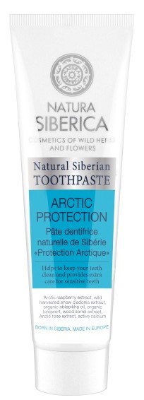 Natura Siberica pasta de dientes protección ártica