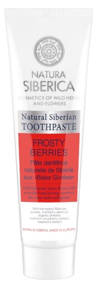 Natura Siberica pasta do zębów  lodowe jagody