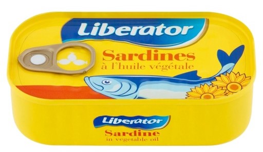Liberator Sardines in vegetable oil