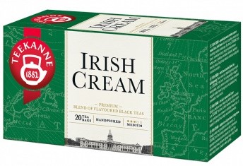 Teekanne Irish Cream Aromatisierter Schwarztee mit Irish Cream Geschmack