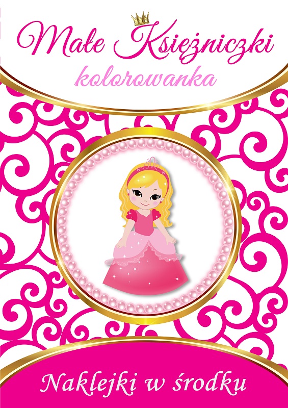 Little princesses coloring page by MD Publishing House