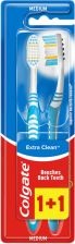 Colgate Extra clean szczoteczka do zębów 1+1