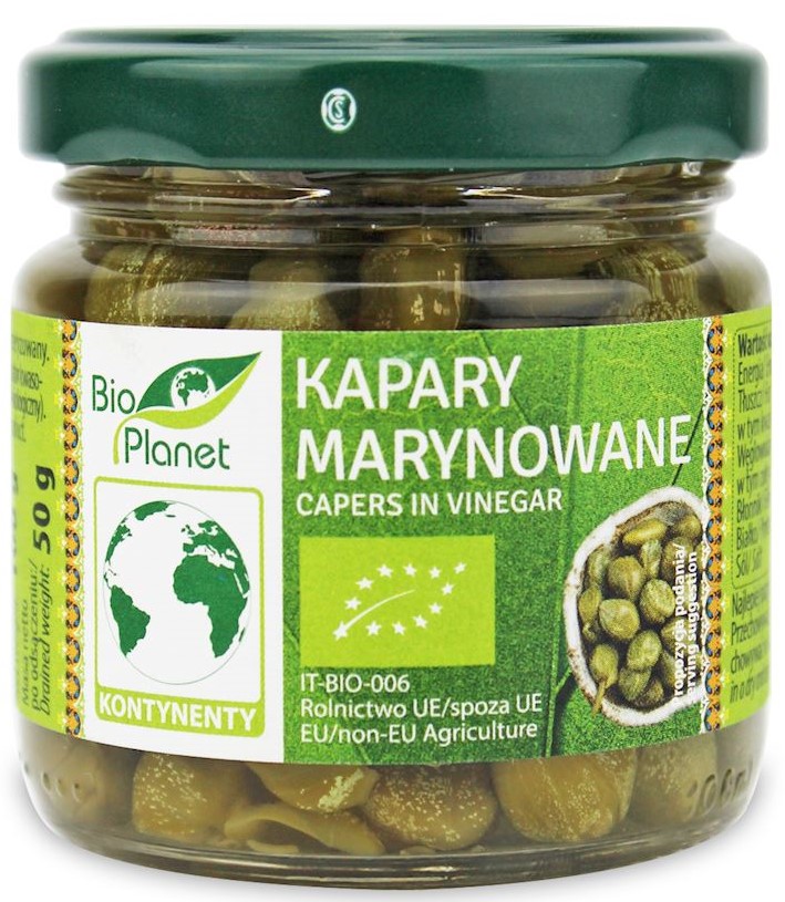 Bio Planet Kapary marynowane BIO