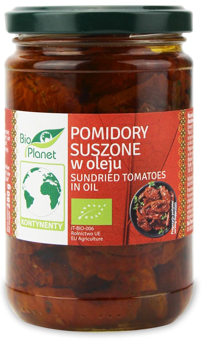 Bio Planet Pomidory suszone w oleju BIO