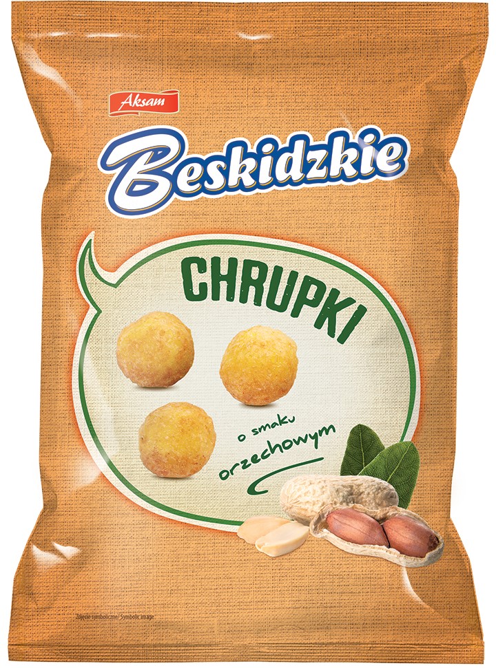 Хрустящие чипсы Бескид со вкусом ореха