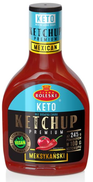 Roleski Ketchup Premium Meksykański KETO
