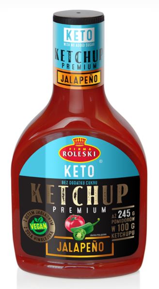 Roleski Premium Ketchup Jalapeno KETO