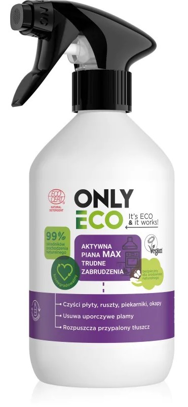 Only Bio Eco aktywna piana max  trudne zabrudzenia
