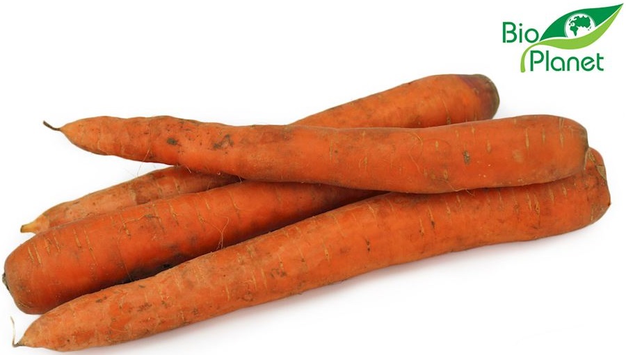 Organic unwashed carrots Bio Planet