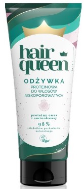 Hair queen Acondicionador proteico para cabellos de porosidad baja