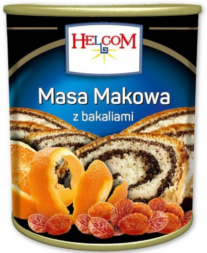 Helcom Masa makowa z bakaliami