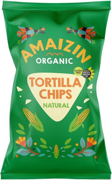Amaizin BIO gluten-free salted corn chips