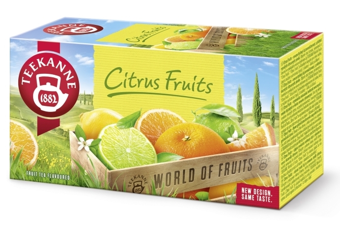 Teekanne Citrus Fruits Aromatisierter Tee mit Zitrusgeschmack