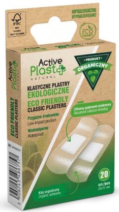 Active Plast plastry opatrunkowe  ekologiczne