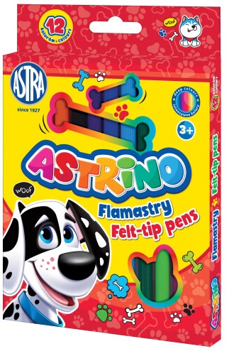 Marcadores Astra Astrino 12 colores