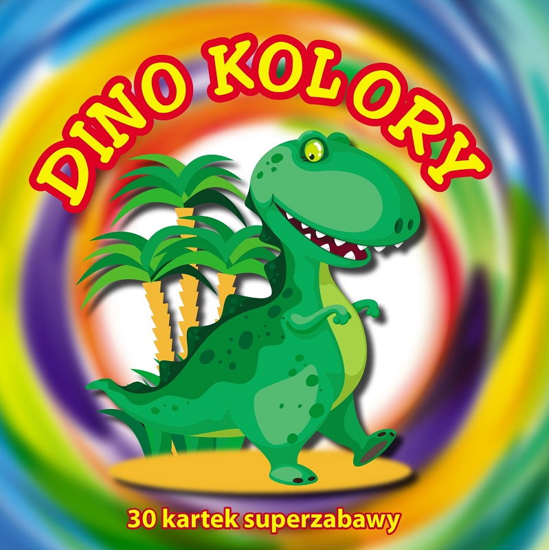 Dino colors coloring book by MD Publishing House