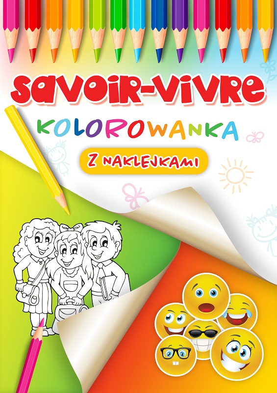 Savoir-vivre kolorowanka  Wydawnictwo MD