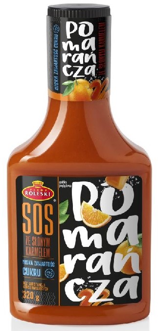 Roleski Orange sauce and salty caramel