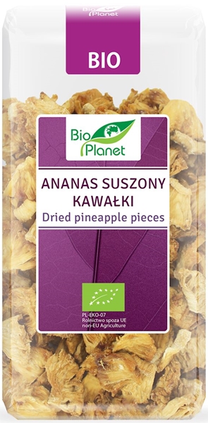 Bio Planet Ananas suszony kawałki BIO