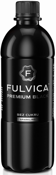 Fulvica Agua con gas negra