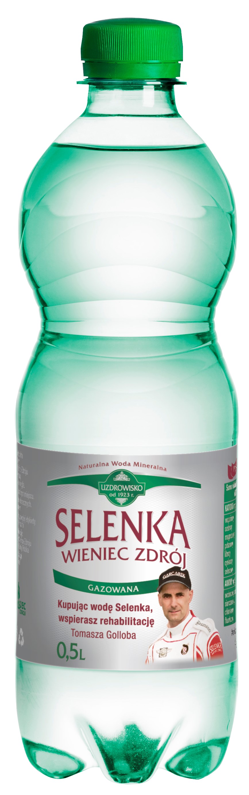 Selenka, agua carbonatada mineralizada media