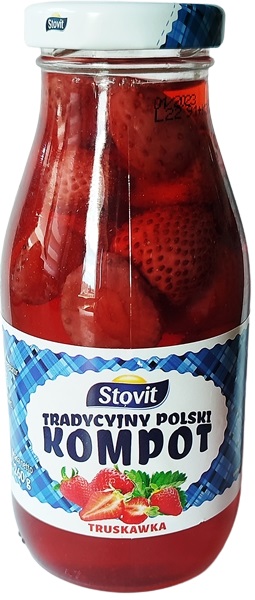 Stovit Tradycyjny Polski Kompot  Truskawkowy