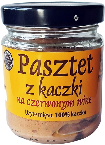 Comida Tradicional Paté de pato al vino tinto