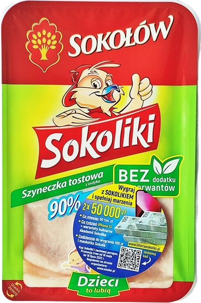 Sokołów Sokoliki Gerösteter Schinken
