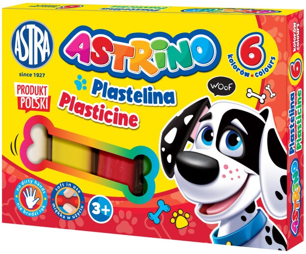 Plastilina Astra Astrino 6 colores