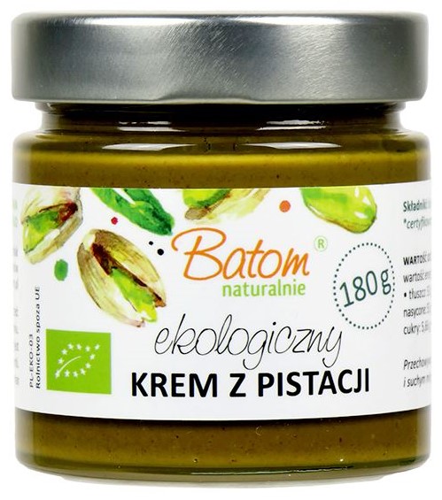 Фисташковый крем Batom Organic BIO