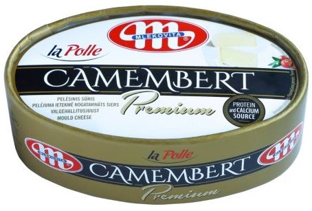 Mlekovita La Polle Camembert  Premium ser pleśniowy