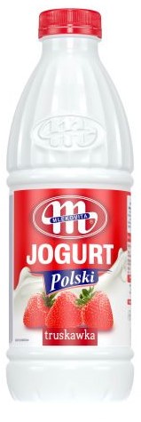 Mlekovita Polish Strawberry yoghurt, drinkable