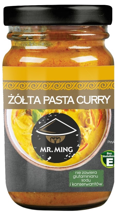 Herr. Gelbe Ming-Curry-Paste