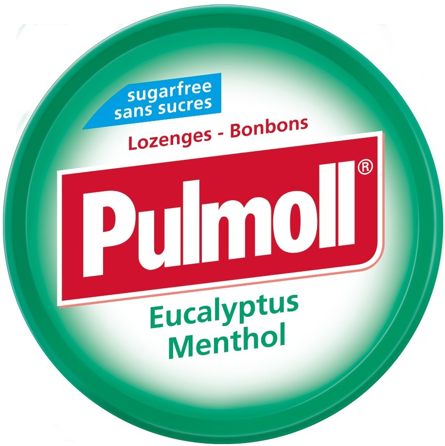 Pulmoll Lutschtabletten ohne Zucker, Eukalyptus-Menthol