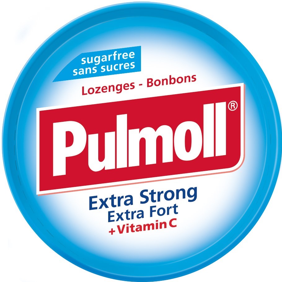 Pulmoll Pastylki do ssania  bez cukru, extra strong