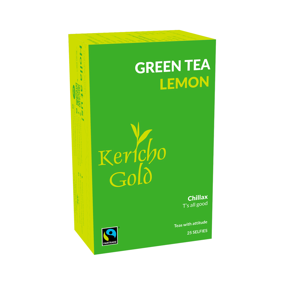 Kericho Gold Cytryna herbata zielona aromatyzowana | Kolekcja Attitude