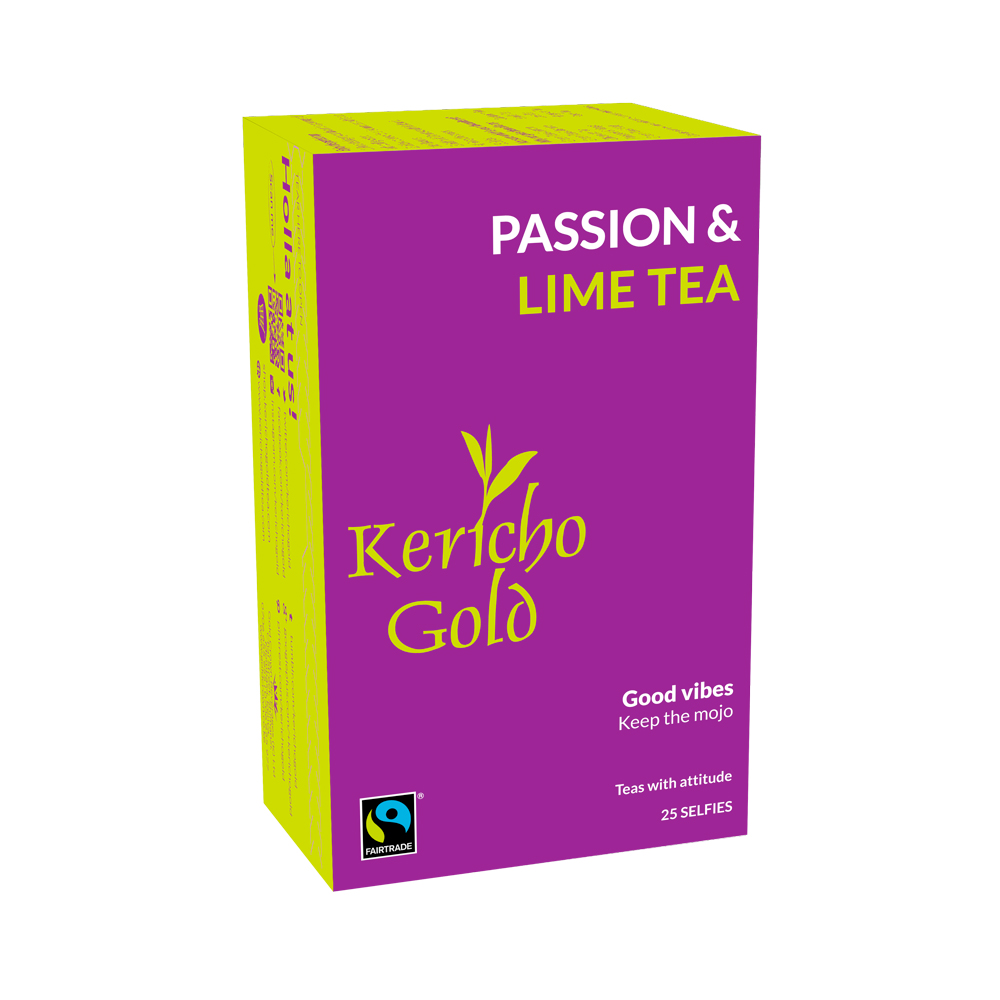 Черный чай со вкусом маракуйи и лайма Kericho Gold | Коллекция отношения