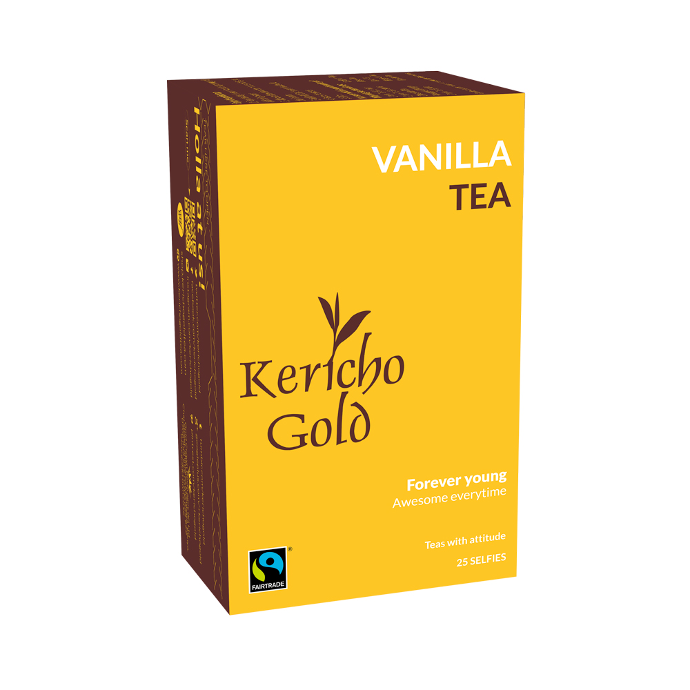Черный чай Kericho Gold со вкусом ванили | Коллекция отношения